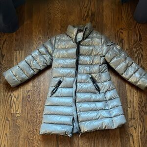 Moncler girls silver Jacket